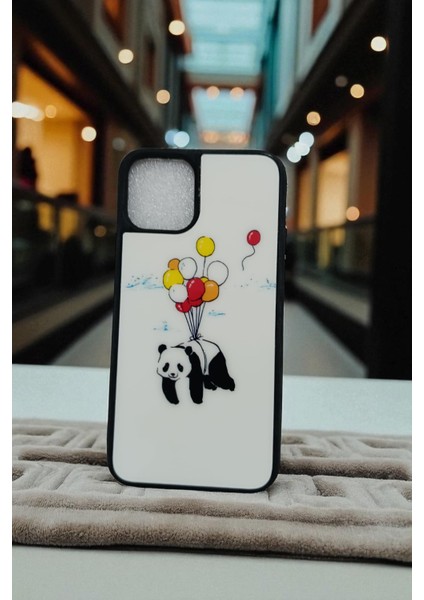 Apple iPhone 11 Pro Uyumlu Uçan Panda Love Tasarım Baskılı Kılıf modelleri