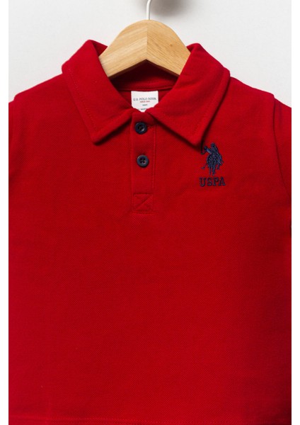 U.s. Polo Assn. Erkek Bebek Kırmızı Tişort Takım fırsatları