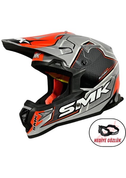 Smk ALLTERRA-S01 Maverix Cross Kask Gl 627