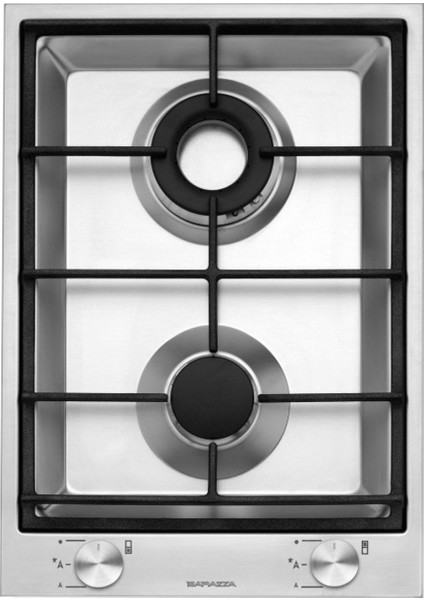 Ankastre Paslanmaz Çelik 36 cm Ocak 1 Vog x 1 Göz Gaz 1pbf2