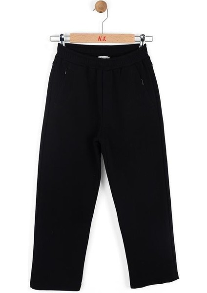 Erkek Çocuk Fun Pantolon 8-14 Yaş Siyah