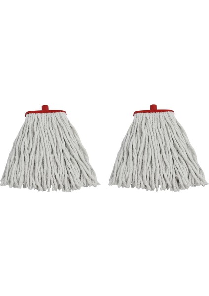 Endüstriyel Örgülü Pamuk Mop 2'li Set