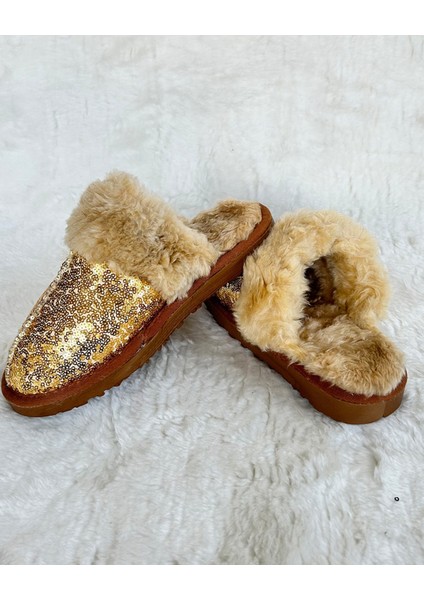 Kadın Pullu Ev Terliği modelleri