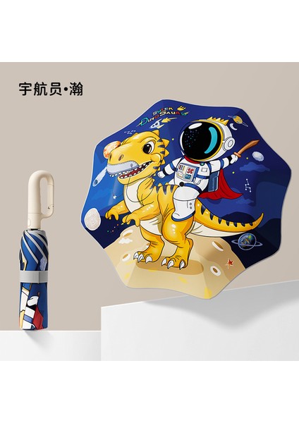 Sevimli Karikatür Tarzı Öğrenci Şemsiyesi (Yurt Dışından)