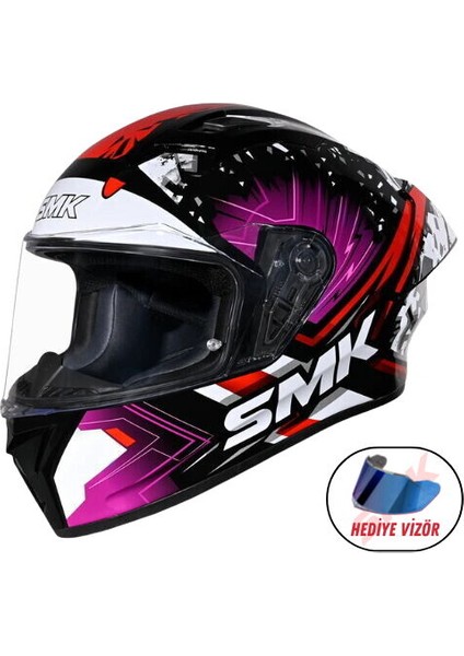 Smk STELLAR-S01 Flare Kapalı Kask GL219