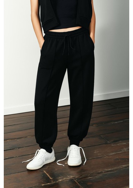 Üç Iplik Paça Lastik Çimalı Eşofman Altı modelleri