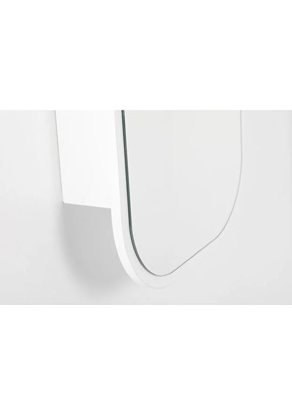 Side (Beyaz) 75X50CM /banyo Dolabı Aynalı / Lavabo Üstü Dolap / Banyo Düzenleyici / Aynalı Dolap