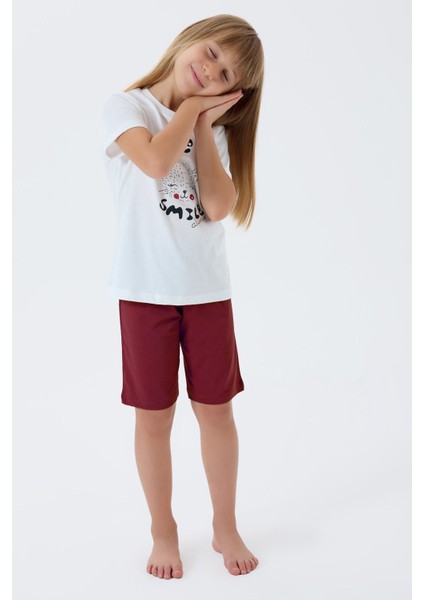 Çocuk Kız Beyaz-Kırmızı Kcpkapri Takım fırsatları