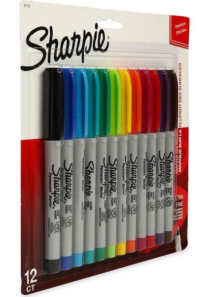 Markör Permanent Ultra Fine Karışık Renk 12 Li fiyatları