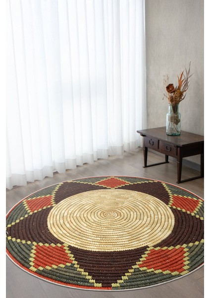 Retro Temalı Yıkanabilir Halı fiyatları