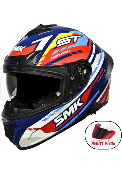 Smk TYPHOON-S01 Sports Tourer Kapalı Kask GL534