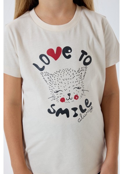 Çocuk Kız Bej Kcpkapri Takım modelleri