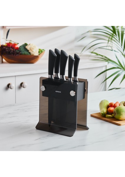 Blacker Standlı 6 Parça Bıçak Seti