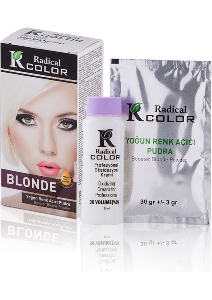 Yoğun Renk Açıcı Pudra Set