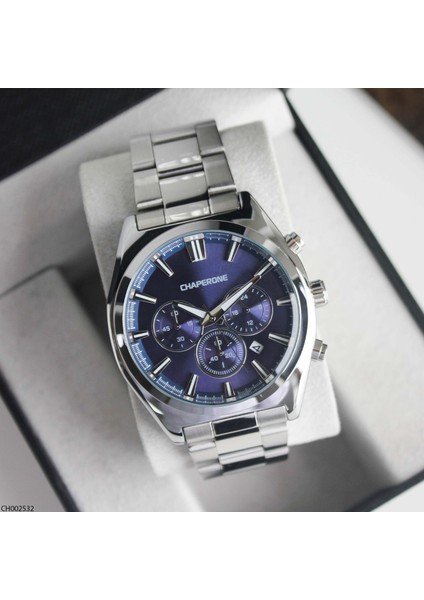 CH002532 Çelik Kordonlu Erkek Kol Saati