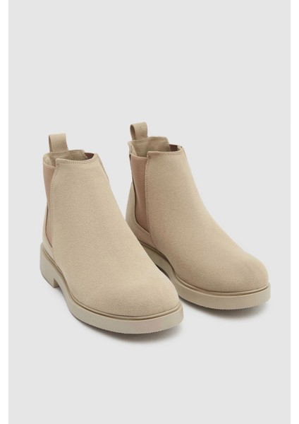 Bej Süet Chelsea Bot 1HCB9ORTCBT02