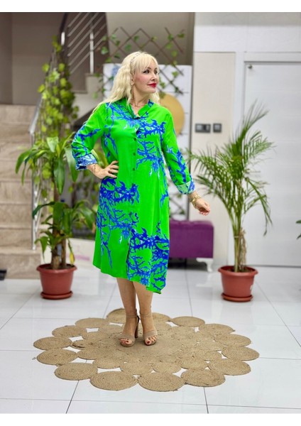 EF50120 Viskon Efes Elbise