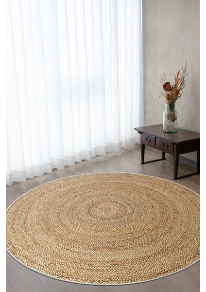 Hasır Örgü Desenli Yıkanabilir Dekoratif Halı fiyatları