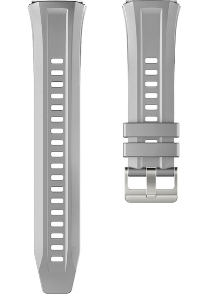 Huawei Watch Gt6 Pro 46MM Ile Tam Uyumlu Kordon Metal Tokalı Yumuşak Silikon Kordon Kayış fırsatları