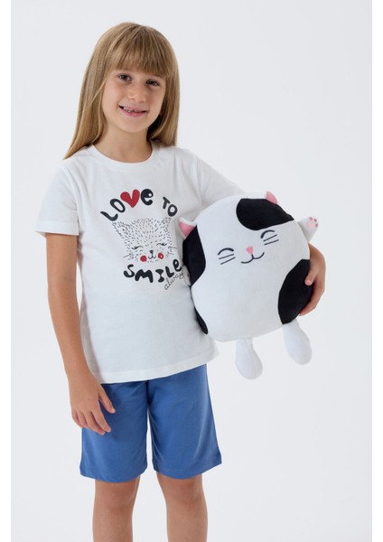 Çocuk Kız Beyaz Kcpkapri Takım