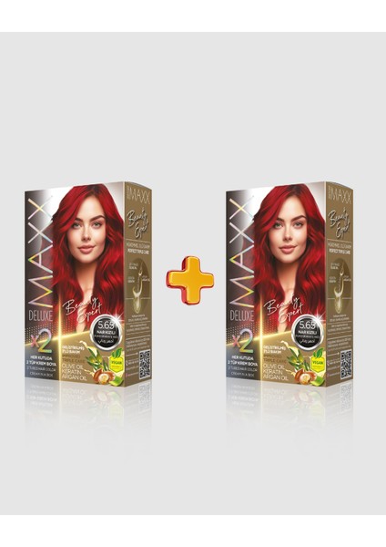 Beauty Expert 2'li Set Boya 5.56 (55.46) Kızıl Büyü