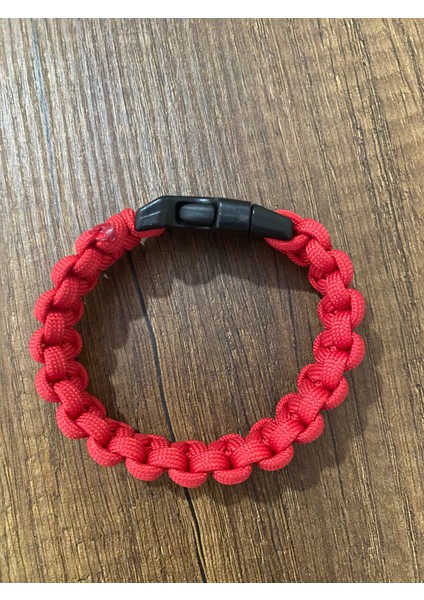 Kırmızı Paracord Bileklik modelleri