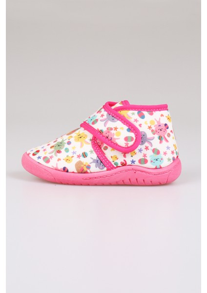 Kız/erkek Çocuk Desenli Yumuşak Taban Ev Kreş Panduf - DSN01