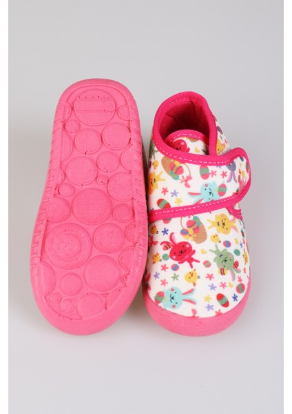 Kız/erkek Çocuk Desenli Yumuşak Taban Ev Kreş Panduf - DSN01 modelleri