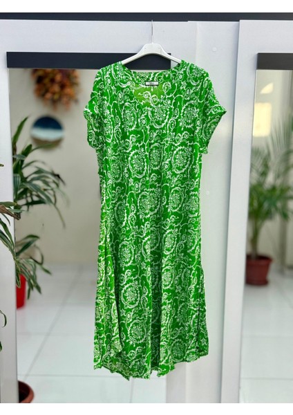 FD17070 Viskon Frida Elbise