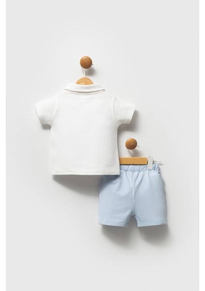 U.s. Polo Assn. Erkek Bebek Beyaz Tişört Takım modelleri