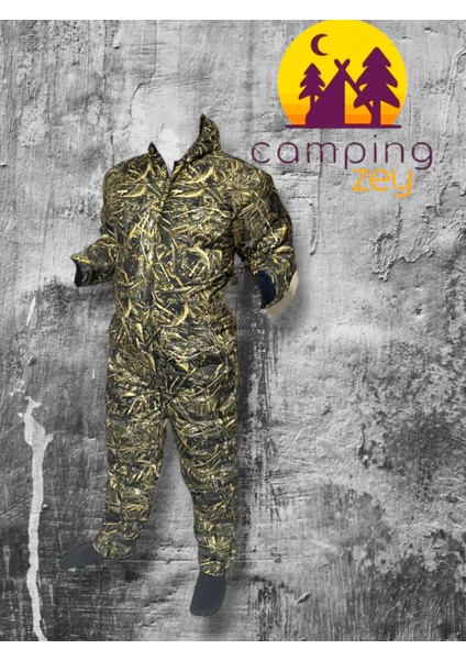 Zeycamping Profesyonel Takım Dagcı Orman Kar Kayak Kamp Balıkcı Avcu Tulum