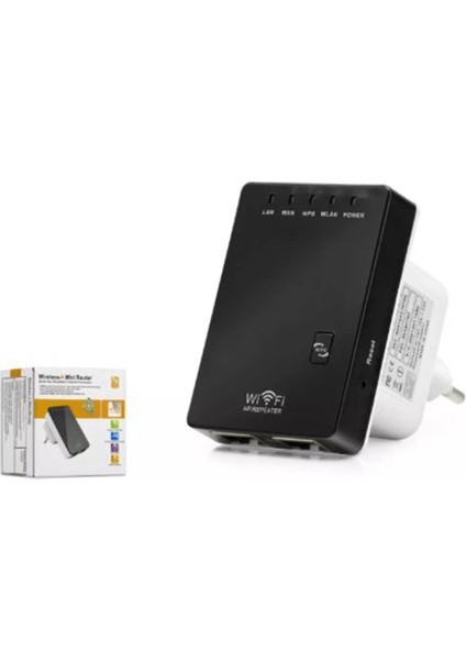 Hd9101 Wifi Repeater+ Router+Ap 300Mbps Siyah modelleri