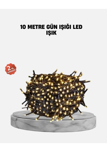 10 Metre LED Işıklı Dekoratif Parti ve Kutlama Aydınlatması