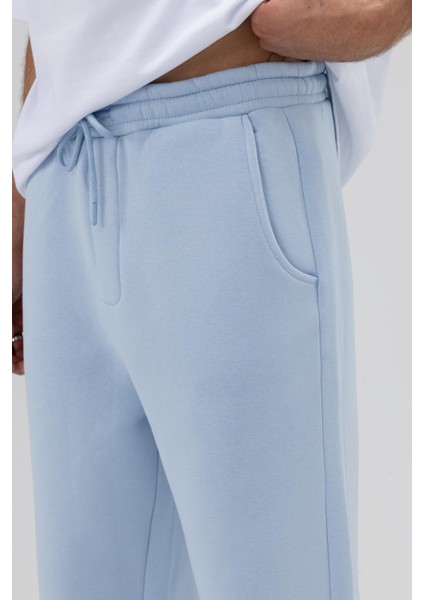 Basic Baggy Eşofman Alt Bebe Mavi fiyatları