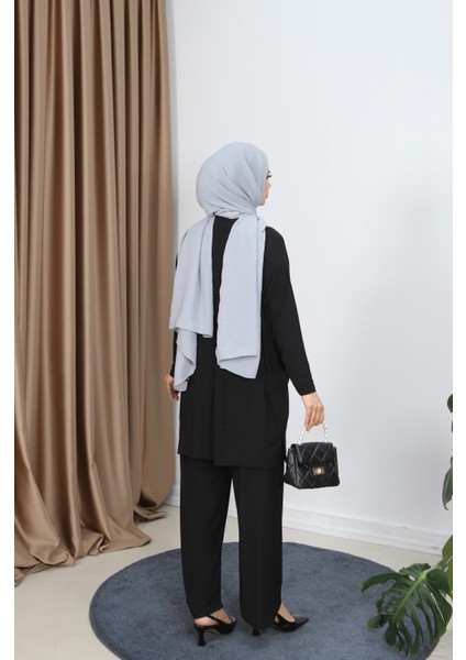 Yanları Cepli Sandy Pantolonlu Takım indirimleri