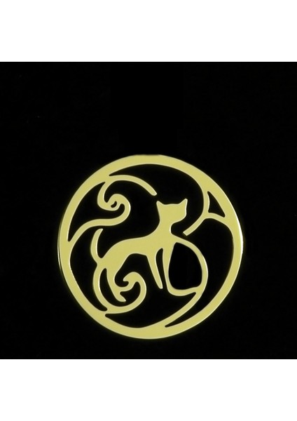 14 ayar altın kolye kedi GM578 1 gr fırsatları