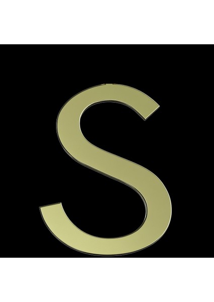 14 ayar altın kolye "S"harfi GM658 1 gr fırsatları