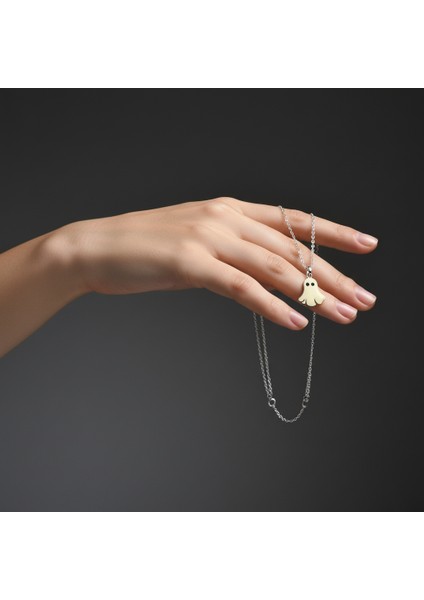 14 Ayar Altın Kolye Ucu hayalet GM504 1 gr fiyatları