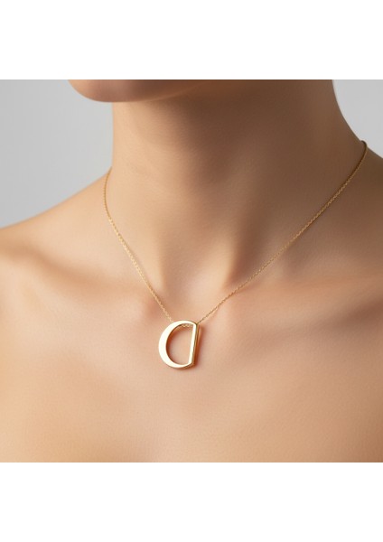 14 Ayar Altın Kolye Ucu güzel tasarımlar GM79 1 gr