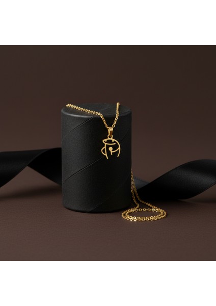 14 ayar altın kolye güzel tasarımlar GM71 1 gr modelleri