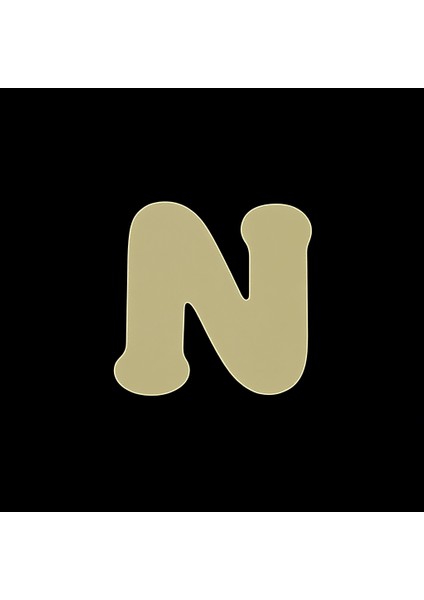 14 Ayar Altın Kolye Ucu "N"harfi GM675 1 gr fırsatları