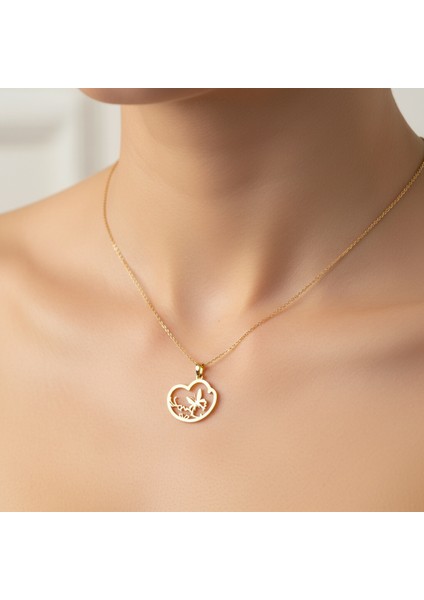 14 ayar altın kolye bulut GM540 1 gr