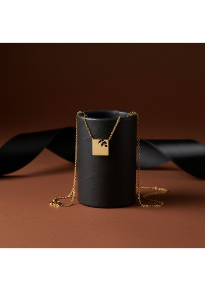 Tabitela 8 Ayar Altın Kolye Ucu Yaprak GM1187 1 gr modelleri