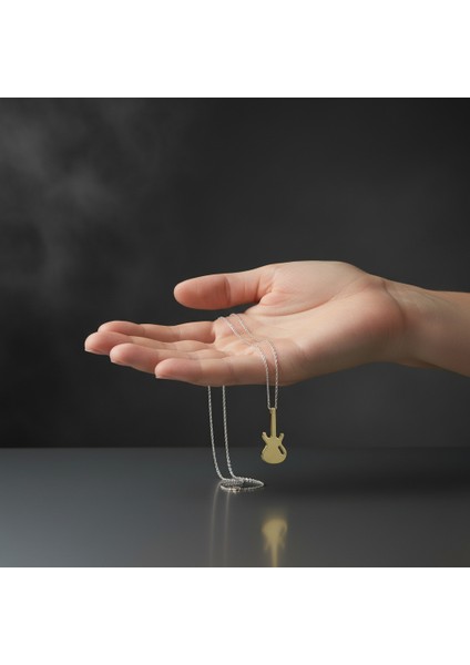 Tabitela 8 Ayar Altın Kolye Ucu Gitar GM169 1 gr fiyatları