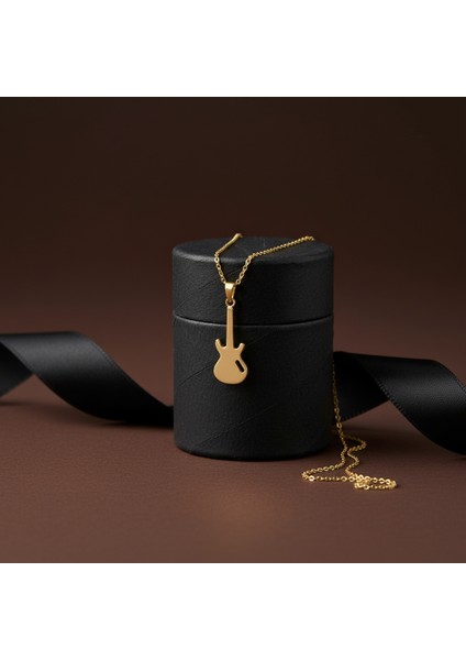 Tabitela 8 Ayar Altın Kolye Ucu Gitar GM169 1 gr modelleri