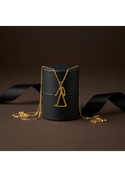 14 ayar altın kolye adam GM96 1 gr modelleri