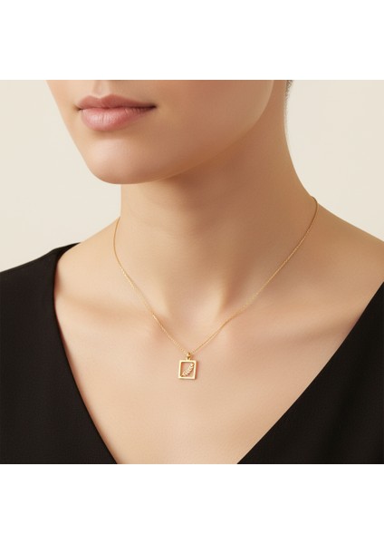 Tabitela 8 Ayar Altın Kolye Ucu Buğday Başağı GM1103 0.5 gr