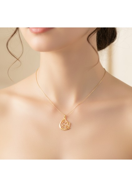 14 Ayar Altın Kolye Ucu tekne GM447 1 gr