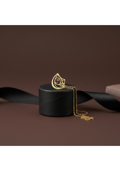 14 Ayar Altın Kolye Ucu tekne GM447 1 gr modelleri