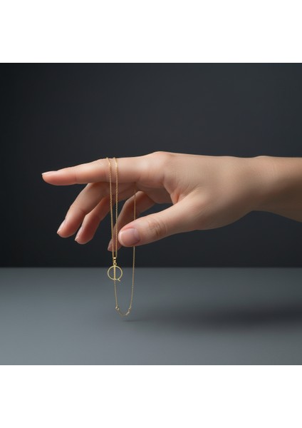 14 Ayar Altın Kolye Ucu "Q"harfi GM692 1 gr fiyatları